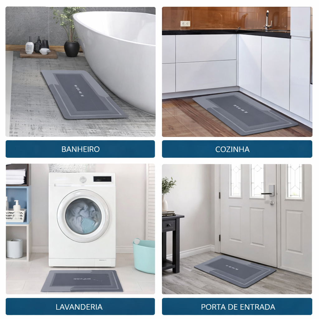 Tapete Banheiro Antiderrapante