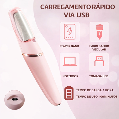 Lixador de Pé Elétrico